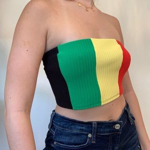 Strapless Forever 21 top